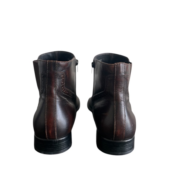 Johnston & Murphy Men’s Leather Zippered Detail Boot Size 11 - Picture 5 of 8